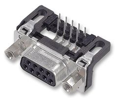 HARTING 09 66 512 7601 D-Sub 连接器, 直角, 标准, 插座, D Sub Connectors系列, 50 触点, DD, 焊接