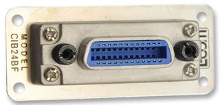 L-COM CIB24BF 连接器适配器, IEEE-488 GPIB, 24 路, 插座, IEEE-488 GPIB, 24 路, 插座