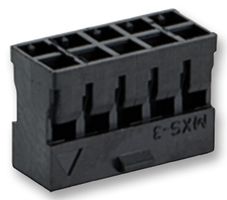 MOLEX 51110-0856 连接器外壳, 黑色, Milli-Grid 51110 Series, 插座, 8 路, 2 mm, Molex Milli-Grid 50394 和 87396 系列母压接端子