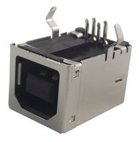 MOLEX 67068-8001 连接器, USB, USB B, USB 2.0, 插座, 4 路, 通孔安装, 直角型