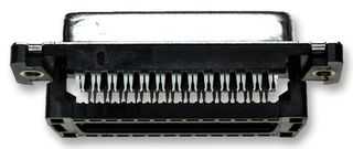AMP - TE CONNECTIVITY 1658610-2 D Sub Connector, DB25, Standard, Receptacle, AMPLIMITE HDF, 25 Contacts, DB, IDC / IDT