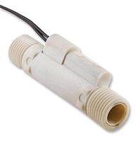 TE CONNECTIVITY FCS-03 Flow Switch, FCS Series, 0.1 l/min to 1.1 l/min, 9.525 mm Port Size, SPST-NO, 250 Vac, 1 A, PPS