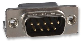 NORCOMP 182-009-113R561 D-Sub 连接器, 直角, 标准, 插头, 182 Series, 9 触点, DE, 焊接