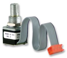 GRAYHILL 62AG22-L5-040C 增量式旋转编码器, 光学, 按钮, 100rpm, 16制动器, 5 VDC, 4英寸线缆