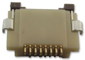 HIROSE / HRS FH12-8S-0.5SH(55) FFC / FPC Board Connector, 0.5 mm, 8 Contacts, Receptacle, FH12, Surface Mount, Bottom