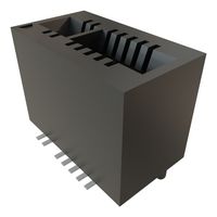 SAMTEC MEC1-108-02-F-D-A 卡边连接器, 5 & 6引脚极化, 双侧, 1.57 mm, 16 触芯, 表面安装, 直行