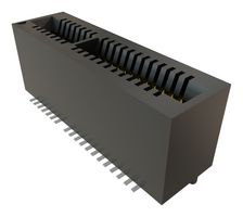 SAMTEC MEC1-120-02-F-D-A 卡边连接器, 15 & 16引脚极化, 双侧, 1.57 mm, 40 触芯, 表面安装, 直行