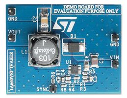 STMICROELECTRONICS STEVAL-ISA099V1 演示板, 用于3A 降压 开关稳压器, DFN10封装