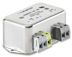 SCHAFFNER - TE CONNECTIVITY FN2415-10-29 电源线滤波器, 机壳, 通用, 250 VAC, 10 A, 单相, 2阶, 底板安装