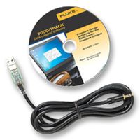 FLUKE FLUKE 709H/TRACK Test Software, Data Logging Software and Cable, Standard, CD, Windows