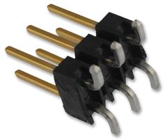 AMP - TE CONNECTIVITY 5-146130-2 Pin Header, Board-to-Board, 2.54 mm, 2 Rows, 6 Contacts, Surface Mount Straight, AMPMODU MOD II
