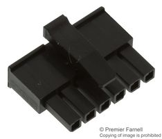 AMP - TE CONNECTIVITY 1445022-6 连接器外壳, Micro MATE-N-LOK, 插座, 6 路, 3 mm, Micro MATE-N-LOK系列插座触芯