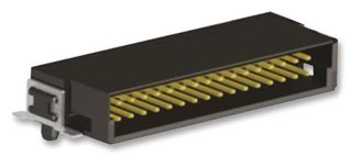 HARTING 15 15 032 2601 000 引脚针座, 直角, 线至板, 1.27 mm, 2 排, 32 触点, 表面安装直角, har-flex