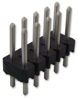 AMP - TE CONNECTIVITY 5-146254-5 Pin Header, Board-to-Board, 2.54 mm, 2 Rows, 10 Contacts, Through Hole Straight, AMPMODU MOD II