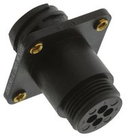 AMP - TE CONNECTIVITY 208130-1 圆形连接器, 圆形电源连接器, CPC 1, 电缆安装插座, 4 触点, 压接引脚-无触芯, 螺纹
