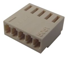 MOLEX 22-01-1052 连接器外壳, KK 5051系列, 插座, 5 路, 2.5 mm, 2759, 5159压接端子