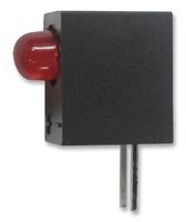 KINGBRIGHT L-710A8CB/1ID 电路板指示灯, 红色, 1 LED灯, 通孔安装, T-1 (3mm), 20 mA, 12 mcd