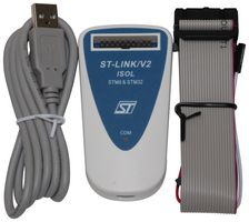 STMICROELECTRONICS ST-LINK/V2-ISOL 调试器, 编程烧录器, STM8, STM32微控制器, USB 2.0 全速兼容接口