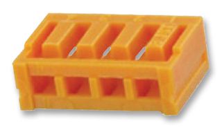 JST / JAPAN SOLDERLESS TERMINALS 4P-SAN Connector Housing, SAN, Receptacle, 4 Ways, 2 mm, SAN Series Crimp Socket Contacts