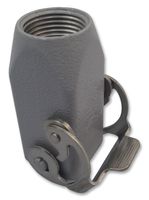ILME MKAXVG20 连接器后盖, 护罩, MK Series ILME Multipole Connector Inserts, 90°, 金属主体