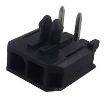 MOLEX 43650-0200 Pin Header, Wire-to-Board, 3 mm, 1 Rows, 2 Contacts, Through Hole Right Angle