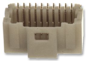 MOLEX 501571-2007 Pin Header, Wire-to-Board, 1 mm, 2 Rows, 20 Contacts, Surface Mount Right Angle