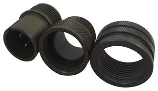 AMPHENOL INDUSTRIAL 97-3106A-24-19P 圆形连接器, 97 Series, MIL-DTL-5015 系列, 直型插头, 12 触点, 焊接引脚, 螺纹