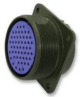 AMPHENOL INDUSTRIAL MS3102A20-29S.. 圆形连接器, MIL-DTL-5015 系列, MS3102 Series, 盒式安装插座, 17 触点, 焊接插座, 螺纹
