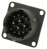 AMPHENOL INDUSTRIAL PT02E14-12P 圆形连接器, PT Series, MIL-DTL-26482 I系列, 盒式安装插座, 12 触点, 焊接引脚, 卡口