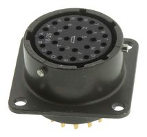 AMPHENOL INDUSTRIAL PT02E16-26S.. 圆形连接器, PT Series, MIL-DTL-26482 I系列, 盒式安装插座, 26 触点, 焊接插座, 卡口