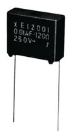 ROXBURGH EMC XE1202 RC网络, PCB, 0.2 µF, ± 20%, 120 ohm, ± 30%, 500 mW, 250 V