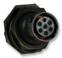 SOURIAU-SUNBANK / EATON UTS710E7S Circular Connector, Standard Circular Connector, Souriau Trim Trio UTS Series, Jam Nut Receptacle