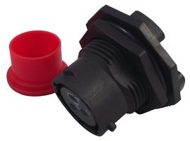 SOURIAU-SUNBANK / EATON UTS712E3S Circular Connector, Standard Circular Connector, Souriau Trim Trio UTS Series, Jam Nut Receptacle
