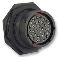SOURIAU-SUNBANK / EATON UTS71832S Circular Connector, Standard Circular Connector, Souriau Trim Trio UTS Series, Jam Nut Receptacle