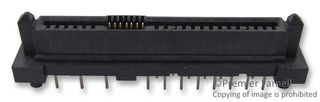 TE CONNECTIVITY 1735104-1 输入输出连接器, 29 触点, 插座, SATA, 焊接, SAS, 电路板安装