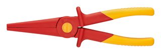 KNIPEX 98 62 02 钳子,220 mm长,长塑料鹬嘴,软塑料区,更好抓握