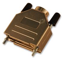 MULTICOMP PRO MC-DTPMK15-K 连接器后壳, D Sub, DTPMK, DA, 180°, ABS(丙烯腈 - 丁二烯 - 苯乙烯)主体