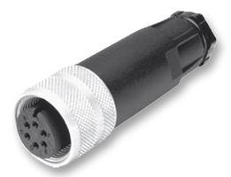AMPHENOL SINE/TUCHEL C015 30D006 002 1 Circular Connector, Standard Circular Connector, C015 Series, Cable Mount Receptacle, 6 Contacts