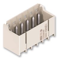 WAGO 2092-1404 Terminal Block, Header, 5 mm, 4 Ways, 16 A, 320 V, Through Hole Vertical