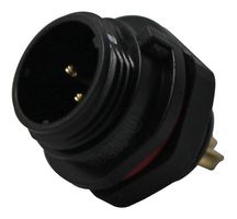 CLIFF ELECTRONIC COMPONENTS FM686809 圆形连接器, Sealed Circular Connector, Cliffcon 68系列, 面板安装插头, 9 触点, 焊接引脚, 螺纹