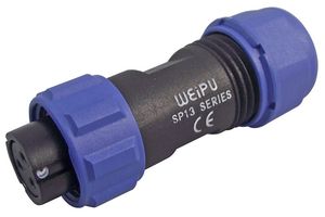 CLIFF ELECTRONIC COMPONENTS FM686813 圆形连接器, 密封圆形连接器, Cliffcon 68系列, 电缆安装插座, 3 触点, 焊接插座, 螺纹