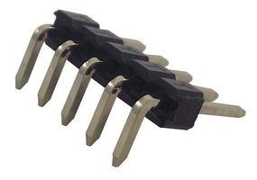 WURTH ELEKTRONIK 61300511021 Pin Header, Right Angle, Board-to-Board, 2.54 mm, 1 Rows, 5 Contacts, Through Hole Right Angle