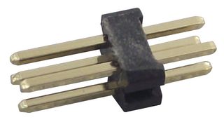 WURTH ELEKTRONIK 62200421121 引脚针座, 垂直, 板至板, 1.27 mm, 2 排, 4 触点, 通孔直型, WR-PHD