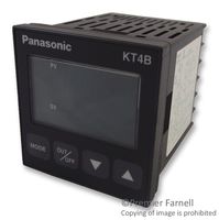 PANASONIC AKT4B1131001 温度控制器, KT4B系列, 1/16 DIN, 100至240 Vac, 电流输出, 串行通信