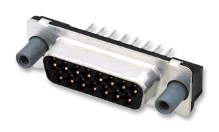 AMP - TE CONNECTIVITY 1-5745967-4 D Sub Connector, DB25, Standard, Receptacle, AMPLIMITE HD-20, 25 Contacts, DB, Solder