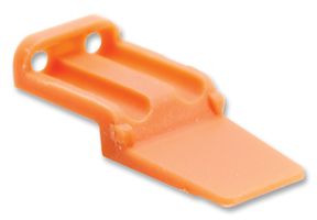 AMPHENOL SINE/TUCHEL AWM-2S 连接器配件, 橙色, 热塑料, 楔形锁, ATM Series 2 Position Plug Connectors, ATM Series