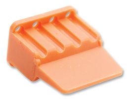 AMPHENOL SINE/TUCHEL AWM-8S 连接器配件, 橙色, 热塑料, 楔形锁, ATM Series 8 Position Plug Connectors, ATM Series