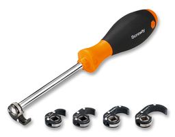WEIDMULLER 1920000000 Cable Gland Tool Set, Bolting Tool, 5 Tips