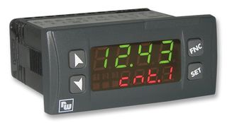 WACHENDORFF ZD327401 计数器, 预设, 4数位, 24至230 Vac/dc, 32 x 74 mm