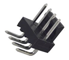 MOLEX 171857-0008 Pin Header, Board-to-Board, Wire-to-Board, 2.54 mm, 1 Rows, 8 Contacts, Through Hole Right Angle